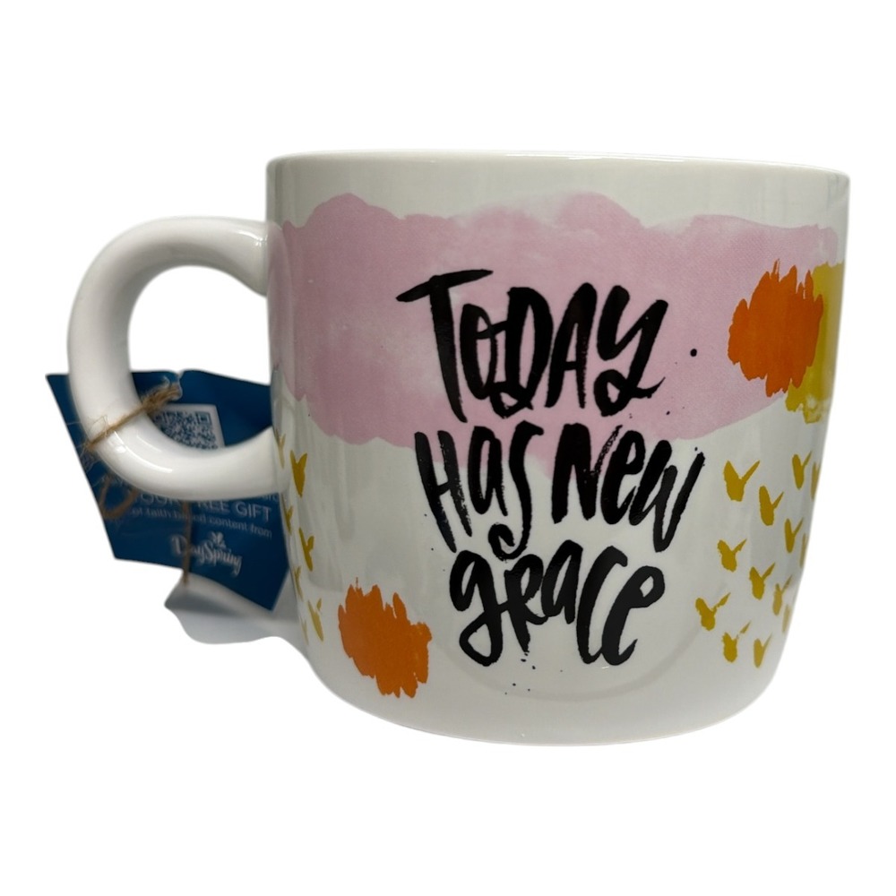 Dayspring Today Has New Grace Feel The Freedom Coffee Mug 16 fl. oz. NIB